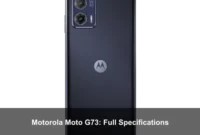 Motorola Moto G73: Full Specifications