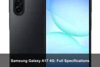 Samsung Galaxy A17 4G: Full Specifications