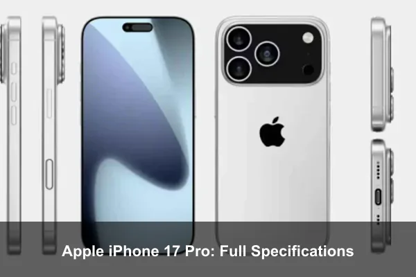 Apple iPhone 17 Pro: Full Specifications