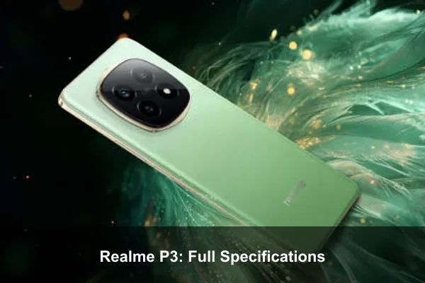 Realme P3: Full Specifications
