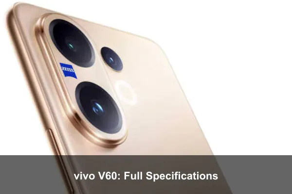 vivo V60: Full Specifications