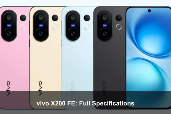 vivo X200 FE: Full Specifications