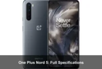 One Plus Nord 5: Full Specifications