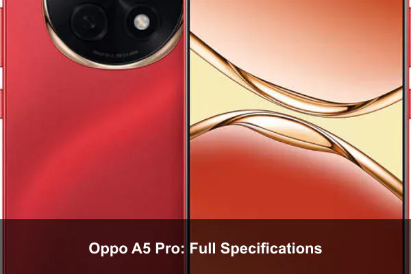 Oppo A5 Pro: Full Specifications