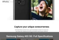 Samsung Galaxy A53 5G: Full Specifications