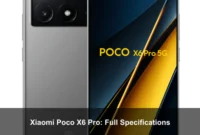 Xiaomi Poco X6 Pro: Full Specifications