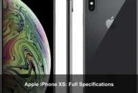 Apple iPhone XS: Full Specifications