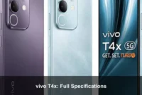 vivo T4x: Full Specifications