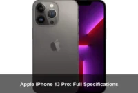 Apple iPhone 13 Pro: Full Specifications