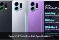 Oppo K13 Turbo Pro: Full Specifications