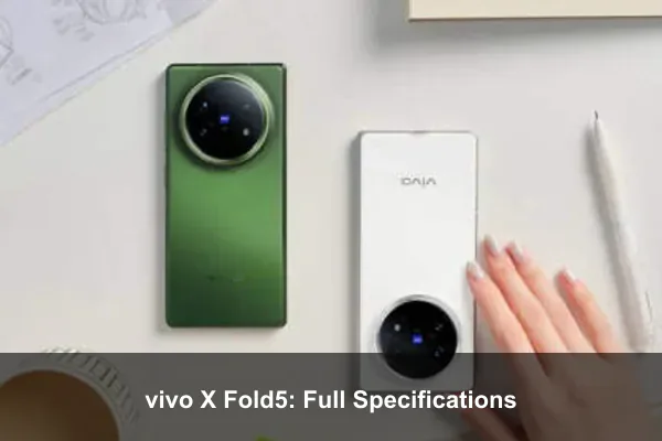 vivo X Fold5: Full Specifications
