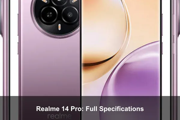Realme 14 Pro: Full Specifications