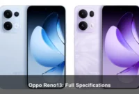 Oppo Reno13: Full Specifications
