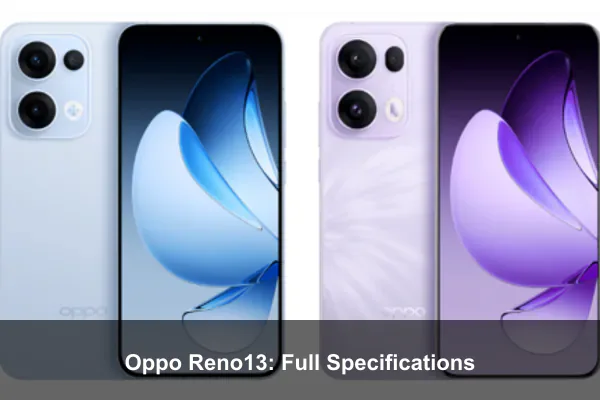 Oppo Reno13: Full Specifications