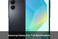 Samsung Galaxy A16: Full Specifications