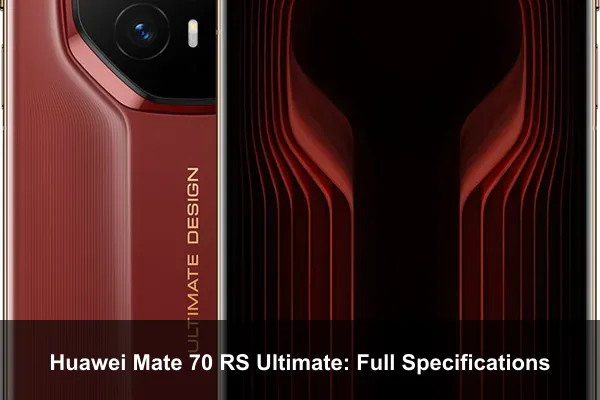 Huawei Mate 70 RS Ultimate: Full Specifications