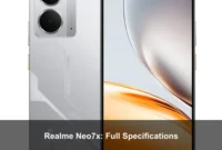 Realme Neo7x: Full Specifications