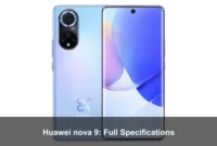 Huawei nova 9: Full Specifications
