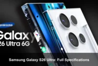 Samsung Galaxy S26 Ultra: Full Specifications
