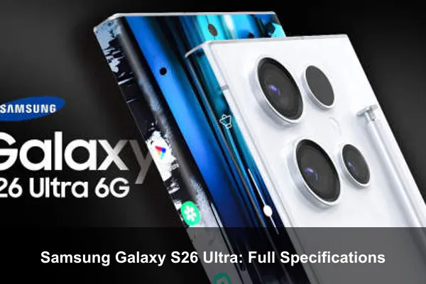 Samsung Galaxy S26 Ultra: Full Specifications