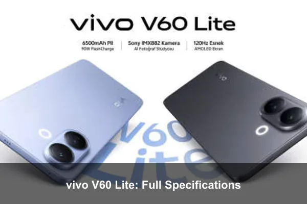 vivo V60 Lite: Full Specifications