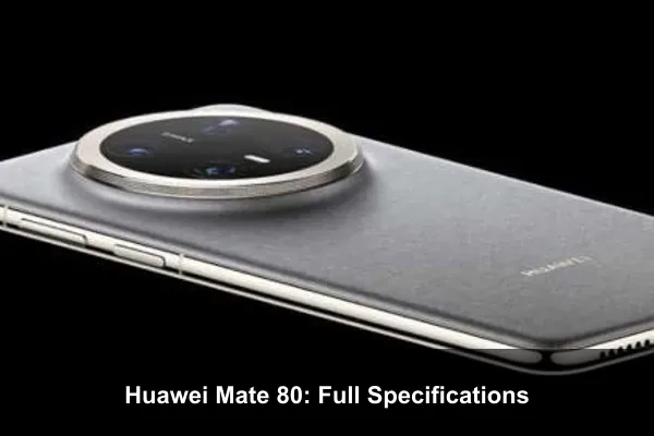 Huawei Mate 80: Full Specifications