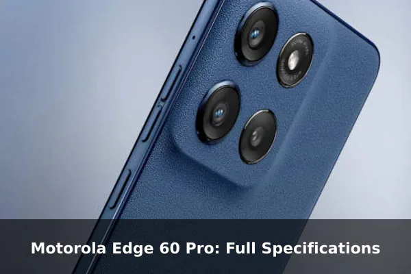 Motorola Edge 60 Pro: Full Specifications
