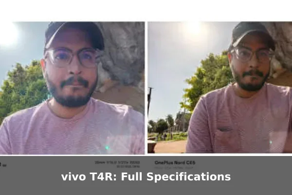 vivo T4R: Full Specifications
