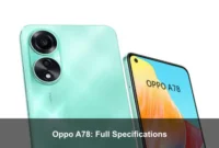 Oppo A78: Full Specifications