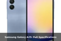 Samsung Galaxy A25: Full Specifications