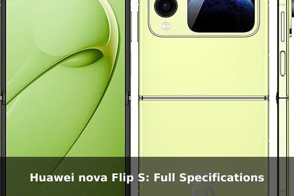 Huawei nova Flip S: Full Specifications