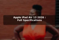 Apple iPad Air 13 (2026): Full Specifications