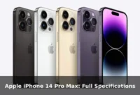 Apple iPhone 14 Pro Max: Full Specifications