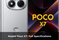 Xiaomi Poco X7: Full Specifications