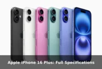 Apple iPhone 16 Plus: Full Specifications
