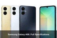 Samsung Galaxy A06: Full Specifications