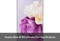 Huawei Mate 80 RS Ultimate: Full Specifications