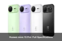 Huawei nova 15 Pro: Full Specifications