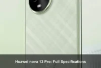 Huawei nova 13 Pro: Full Specifications