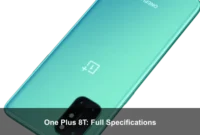 One Plus 8T: Full Specifications