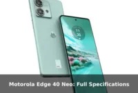 Motorola Edge 40 Neo: Full Specifications