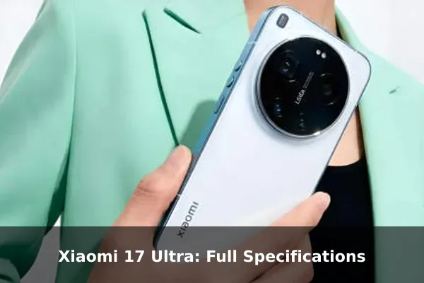 Xiaomi 17 Ultra: Full Specifications