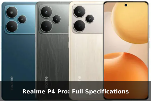 Realme P4 Pro: Full Specifications
