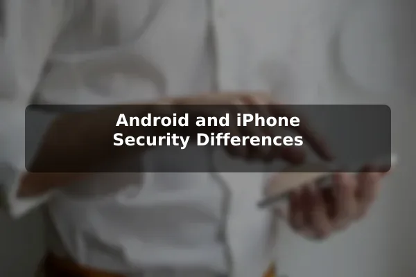 Android and iPhone Security Differences