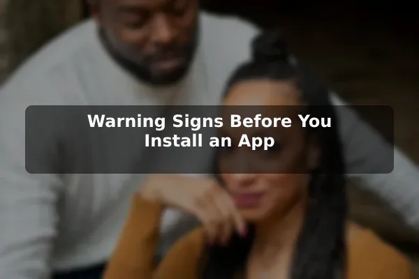 Warning Signs Before You Install an App