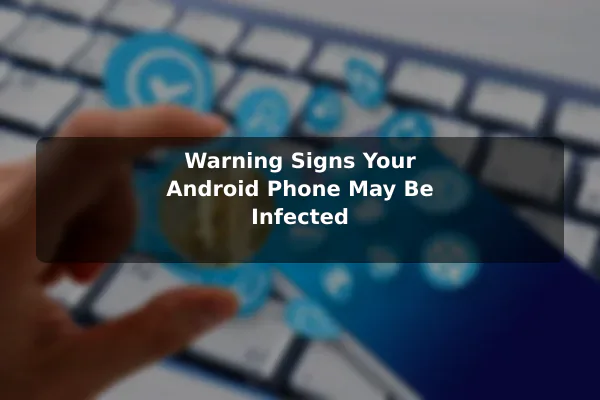 Warning Signs Your Android Phone May Be Infected