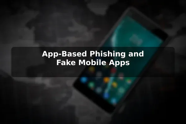 App-Based Phishing and Fake Mobile Apps