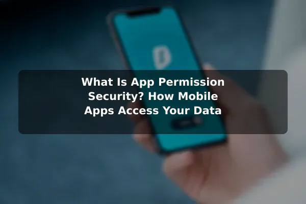 What Is App Permission Security? How Mobile Apps Access Your Data