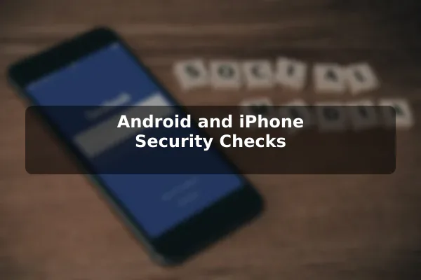 Android and iPhone Security Checks
