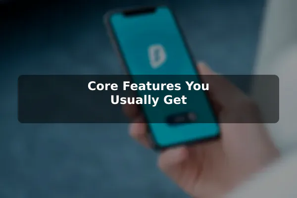 Core Features You Usually Get